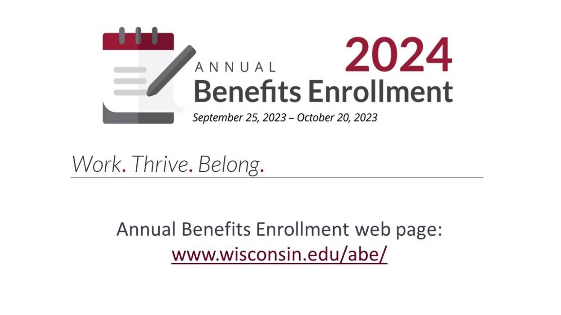 Annual Benefits Enrollment (ABE) Employee Presentation