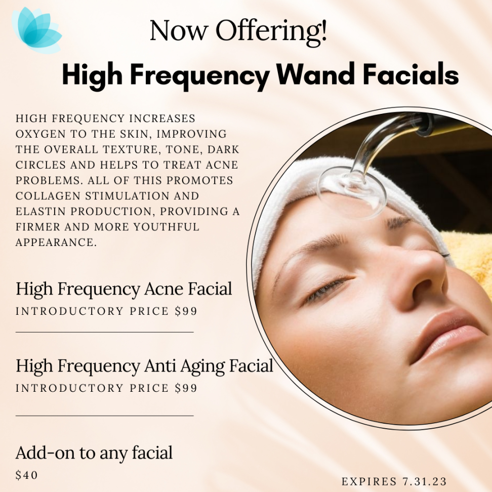 High Frequency Wand Benefits - Lincoln NE Med Spa Aesthetics Specials!