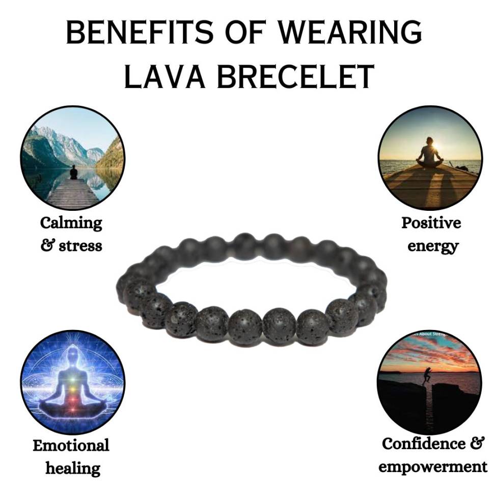 Lava Bracelet - MM (Grounding & Stability)