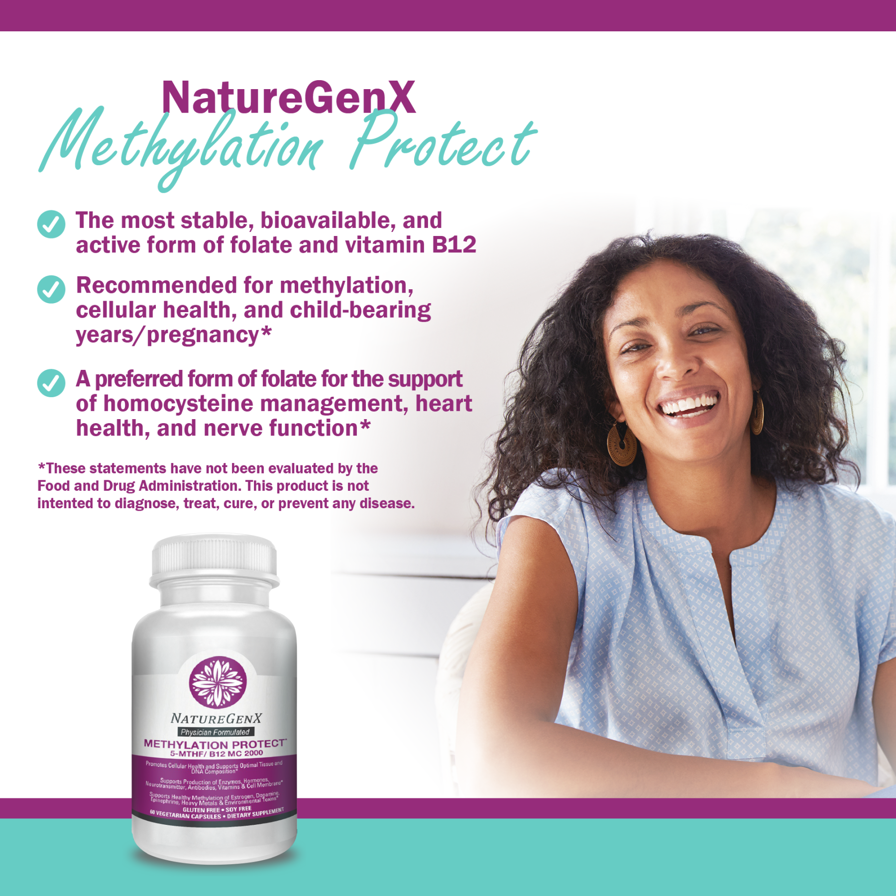 Methylation Protect (Vitamin B , mg +Methylfolate , mg