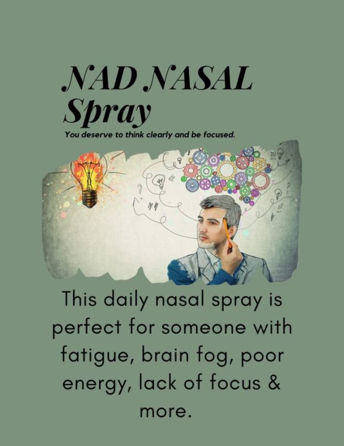 NAD Nasal Spray - Mobile IV MKE - IV Therapy