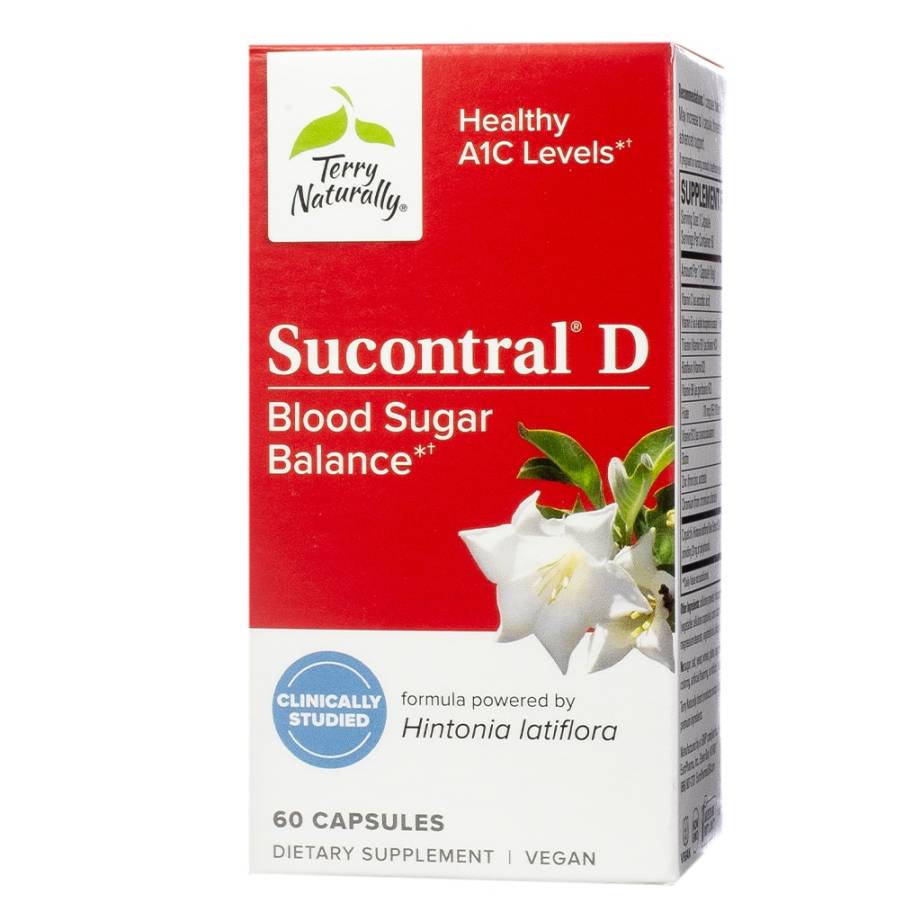 Terry Naturally Sucontral D  Blood Sugar Balance